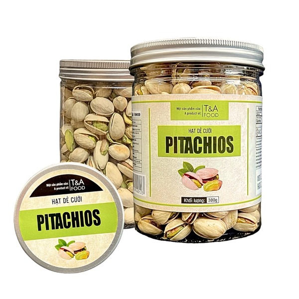 Hạt dẻ cười Mỹ (hộp nắp nhôm) 300gr - Hạt Dinh Dưỡng T&A Food - Công Ty TNHH T&A Food