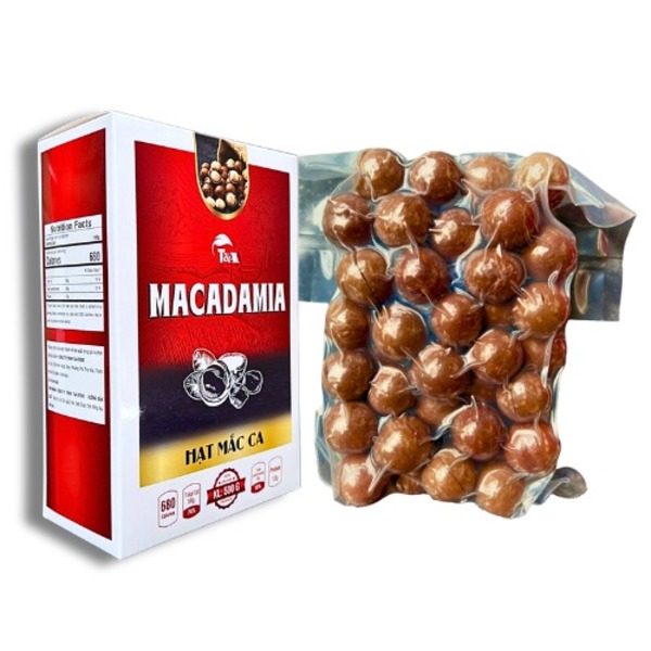 Hạt mắc ca (còn vỏ) hút chân không 500gr - Hạt Dinh Dưỡng T&A Food - Công Ty TNHH T&A Food