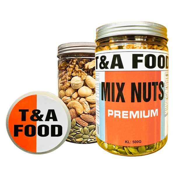 Mix nuts nhân cao cấp 500g - Hạt Dinh Dưỡng T&A Food - Công Ty TNHH T&A Food