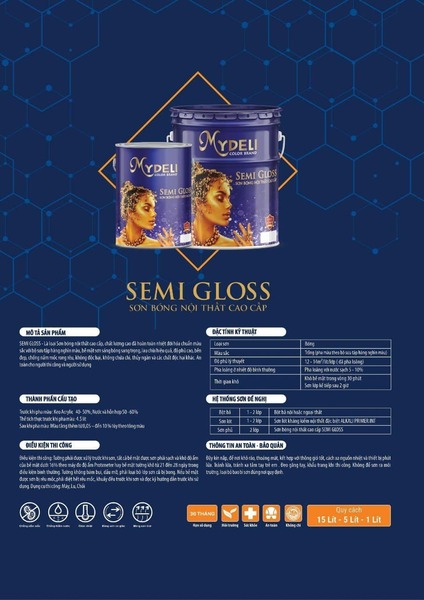 Hệ thống sản phẩm sơn cao cấp Mydeli - Sơn Mydeli - Công Ty CP Mydeli Việt Nam