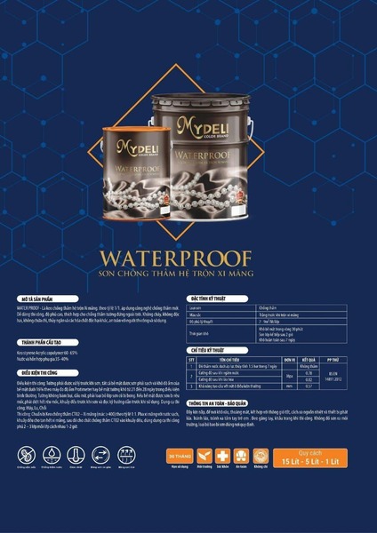 Hệ thống sản phẩm sơn cao cấp Mydeli - Sơn Mydeli - Công Ty CP Mydeli Việt Nam