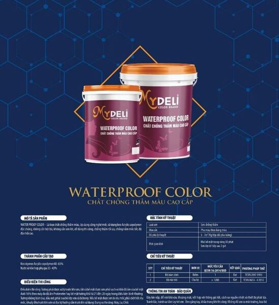 Hệ thống sản phẩm sơn cao cấp Mydeli - Sơn Mydeli - Công Ty CP Mydeli Việt Nam