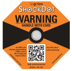 Nhãn cảnh báo tác động ShockDot