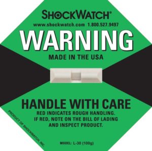 Nhãn cảnh báo tác động Shockwatch