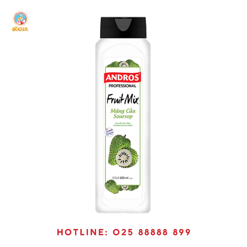Fruitmix mãng cầu - Nguyên Liệu Pha Chế Lê Gia - Công Ty Cổ Phần Kinh Doanh Thương Mại Xuất Nhập Khẩu Lê Gia