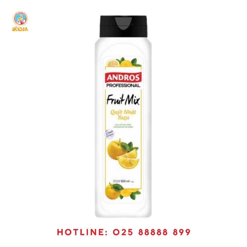 Fruitmix quýt Nhật - Nguyên Liệu Pha Chế Lê Gia - Công Ty Cổ Phần Kinh Doanh Thương Mại Xuất Nhập Khẩu Lê Gia