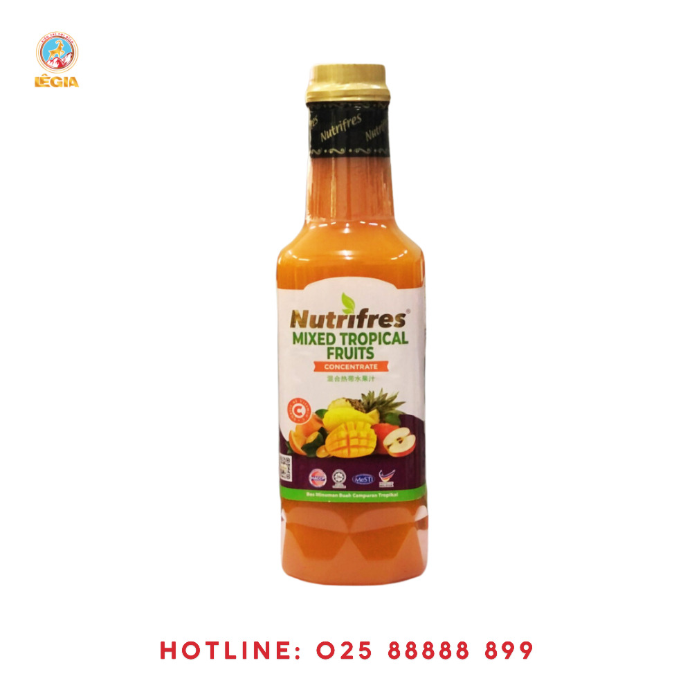 Nước cốt trái cây nhiệt đới Nutrifres - Nguyên Liệu Pha Chế Lê Gia - Công Ty Cổ Phần Kinh Doanh Thương Mại Xuất Nhập Khẩu Lê Gia