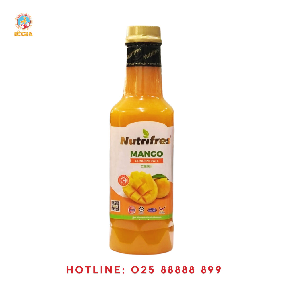 Nước cốt xoài Nutrifres - Nguyên Liệu Pha Chế Lê Gia - Công Ty Cổ Phần Kinh Doanh Thương Mại Xuất Nhập Khẩu Lê Gia