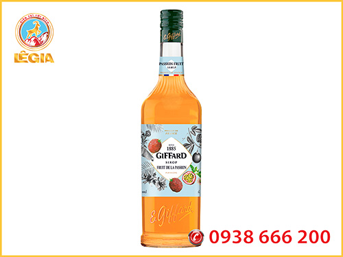 Siro Giffard chanh dây 1L - Giffard Passion Fruit Syrup - Nguyên Liệu Pha Chế Lê Gia - Công Ty Cổ Phần Kinh Doanh Thương Mại Xuất Nhập Khẩu Lê Gia