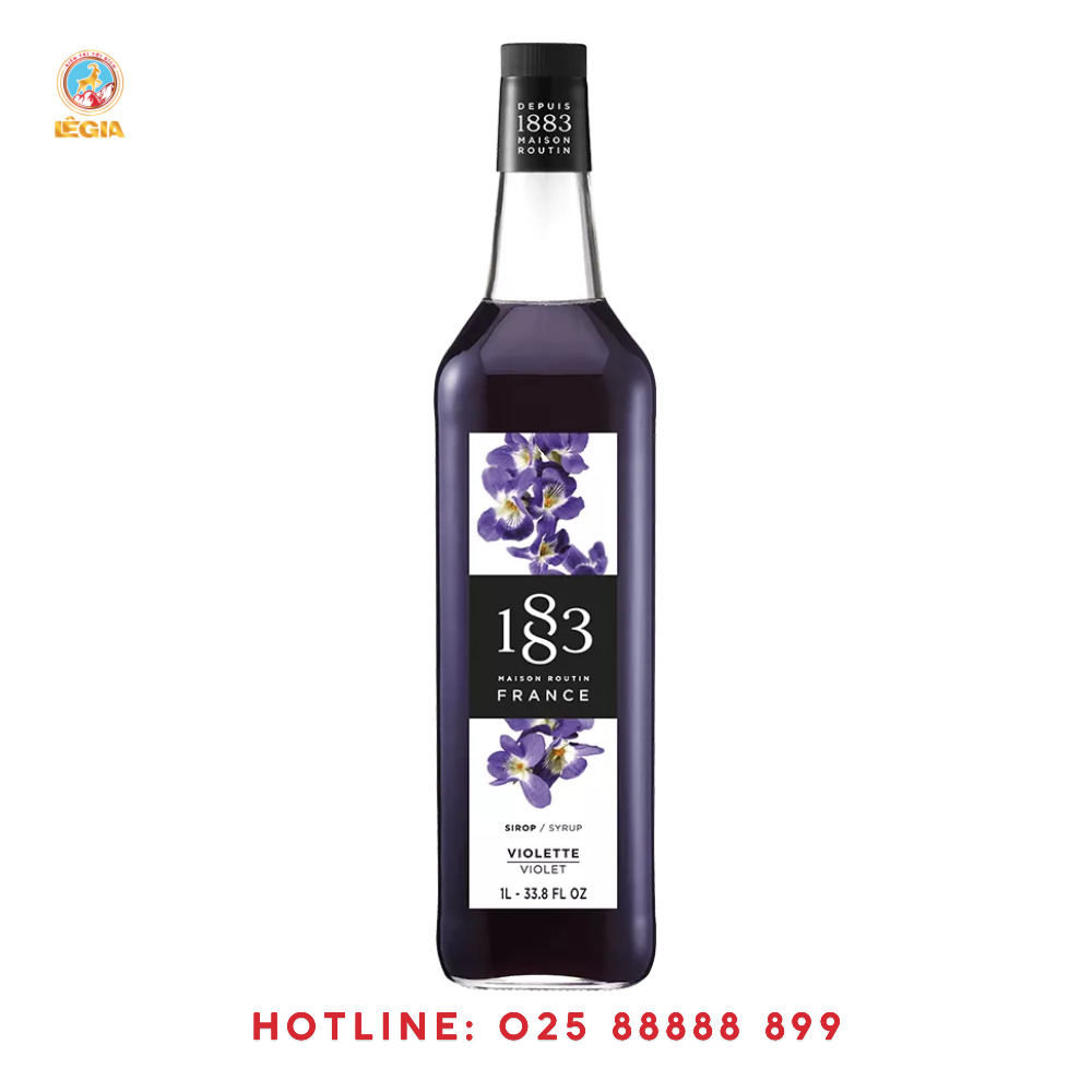 Syrup 1883 Violet - Nguyên Liệu Pha Chế Lê Gia - Công Ty Cổ Phần Kinh Doanh Thương Mại Xuất Nhập Khẩu Lê Gia