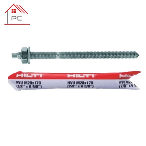 Bulong hóa chất Hilti HVU - Bulong Nở AMS - Công Ty Cổ Phần Sản Xuất Xây Dựng Và Thương Mại AMS