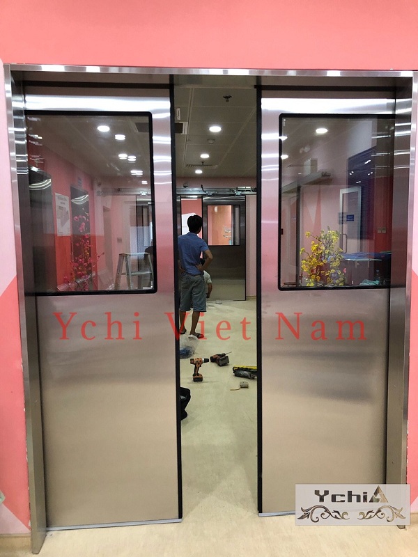 Cửa phòng sạch - Cửa Tự Động YChi Việt Nam - Công Ty Cổ Phần Công Nghiệp Xây Dựng YChi Việt Nam