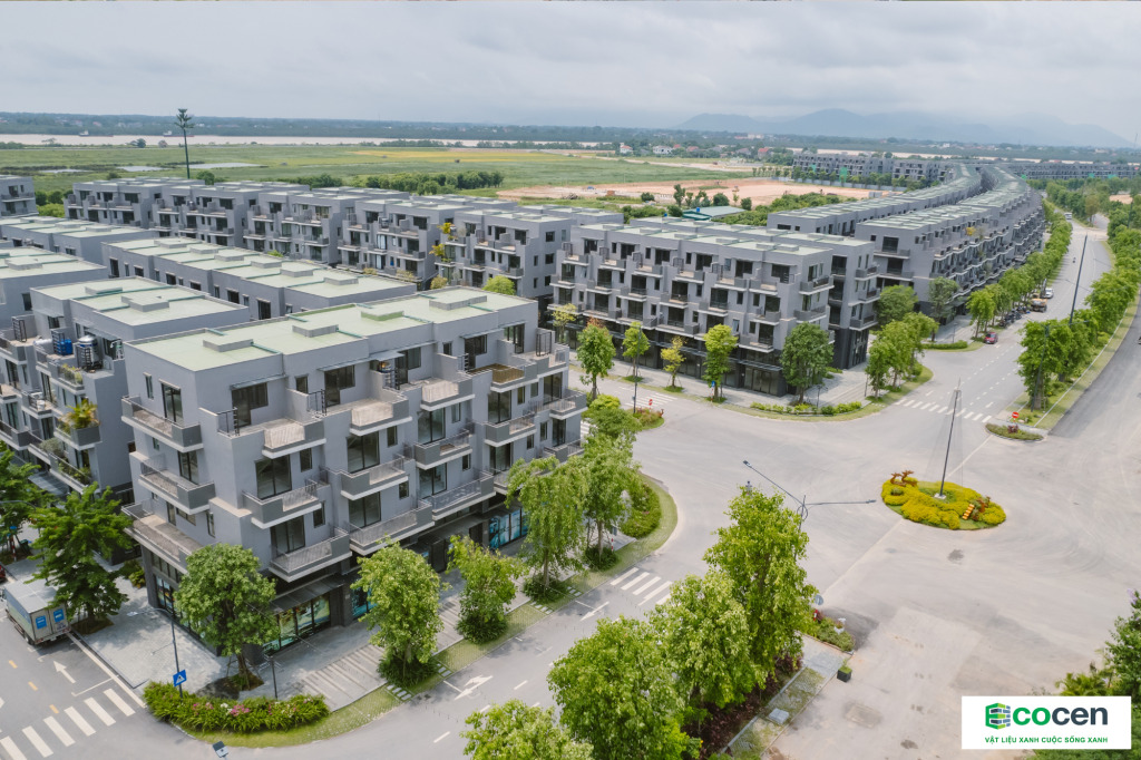 Dự án Ecopark - Vinh - Gạch Không Nung Ecocen Hồng Lĩnh - Công Ty CP Ecocen Hồng Lĩnh