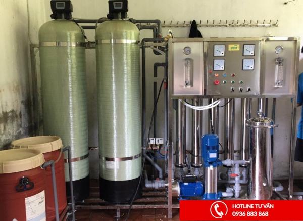 Dây chuyền lọc nước tinh khiết 350L/h - Máy Lọc Nước GreenHouses - Công Ty Cổ Phần GreenHouses Việt Nam
