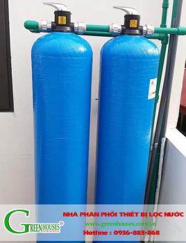 Bộ lọc nước giếng khoan 2 cấp không làm mềm - GreenHouses Việt Nam - Công Ty Cổ Phần GreenHouses Việt Nam