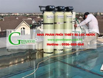 Bộ lọc nước giếng khoan 3 cấp chuyên khử kim loại nặng - GreenHouses Việt Nam - Công Ty Cổ Phần GreenHouses Việt Nam