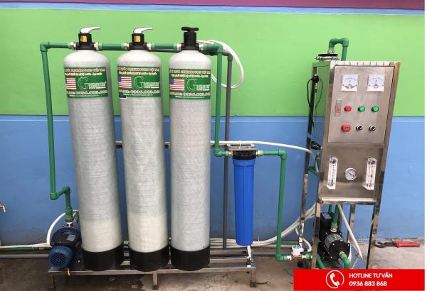 Dây chuyền lọc nước tinh khiết 200 lít/giờ
