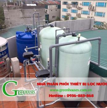Lắp đặt bộ lọc tổng biệt thự tại Văn Phú, Hải Dương - Máy Lọc Nước GreenHouses - Công Ty Cổ Phần GreenHouses Việt Nam
