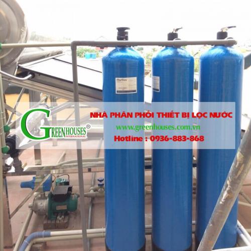 Bộ lọc tổng biệt thự 3 cấp cơ bản Greenhouses - Máy Lọc Nước GreenHouses - Công Ty Cổ Phần GreenHouses Việt Nam