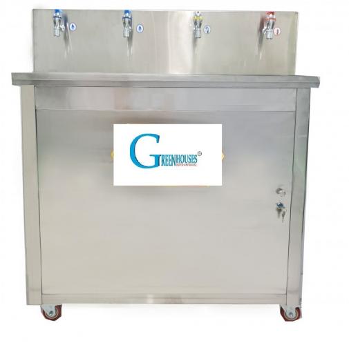 Máy lọc nước 4 vòi nóng lạnh RO 120L/h công nghiệp - Máy Lọc Nước GreenHouses - Công Ty Cổ Phần GreenHouses Việt Nam