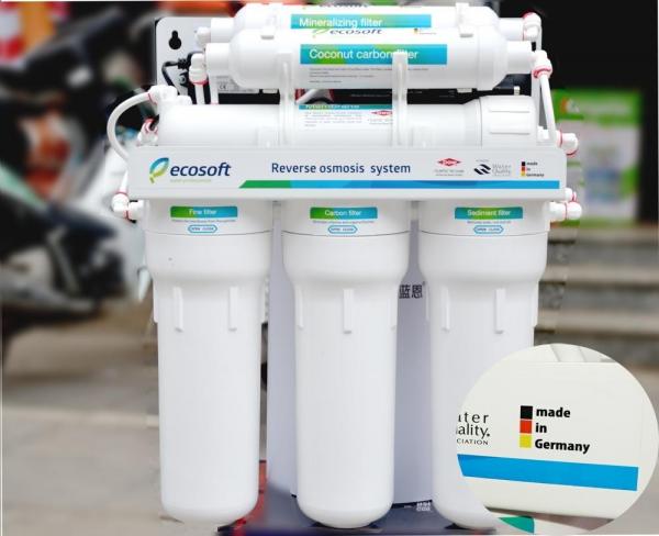 Máy lọc nước Ecosoft 6 lõi lọc