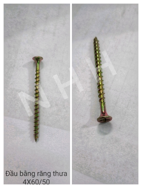 Ốc vít đầu bằng răng cưa 4x22ốc vít đầu bằng răng cưa 4x60
