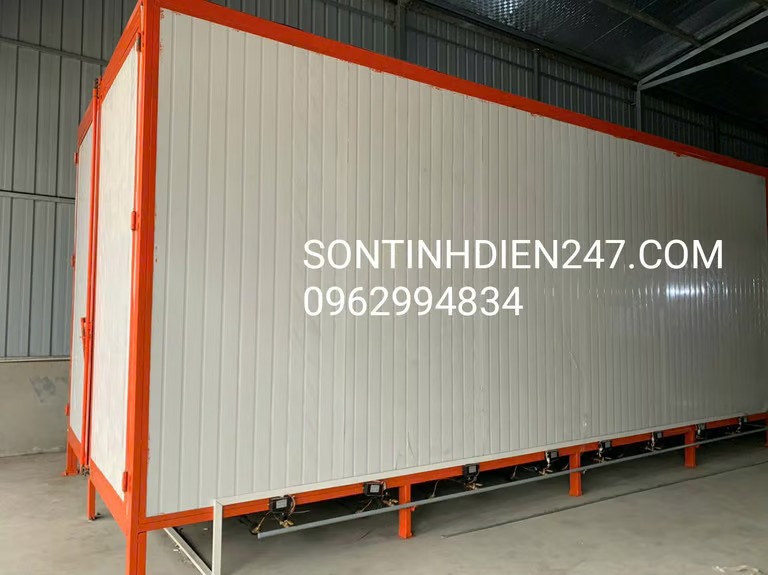 Buồng sấy sơn tĩnh điện dân dụng