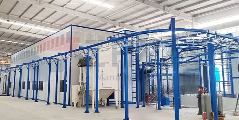 Dây chuyền sơn tĩnh điện tự động