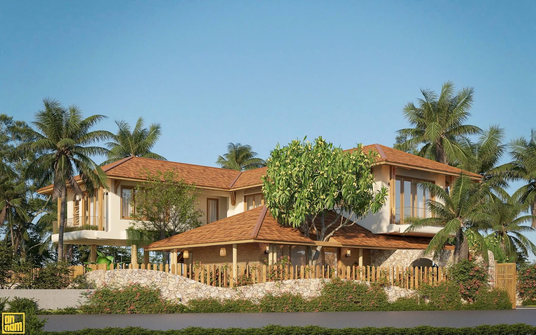 Lạc Villa - Công Ty Cổ Phần Tư Vấn Thiết Kế Kiến Trúc Và Xây Dựng An Nam