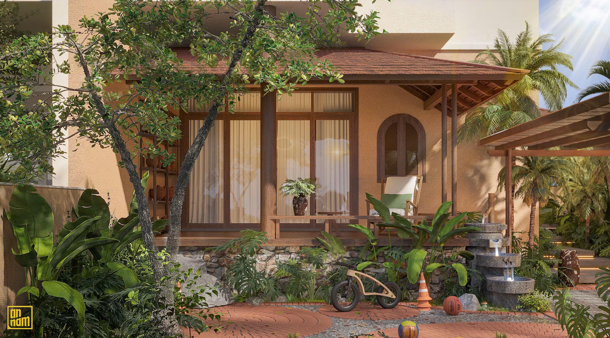 T.Q Villa - Công Ty Cổ Phần Tư Vấn Thiết Kế Kiến Trúc Và Xây Dựng An Nam