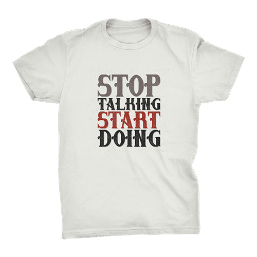 Áo thun in chữ Slogan SL009 100% cotton cao cấp