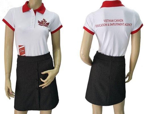 Thiết kế và in áo đồng phục du học