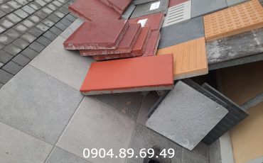 Gạch giả đá mẫu mới