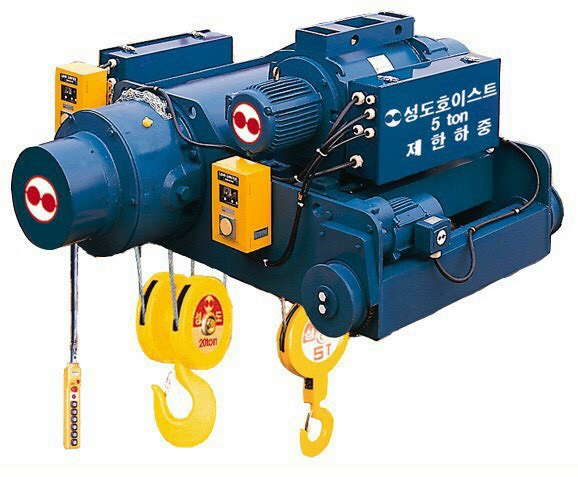 Hoist - Xe con dầm dôi 5T Hàn Quốc - Cầu Trục Cổng Trục VIETCRANE - Công Ty TNHH LEXFAS