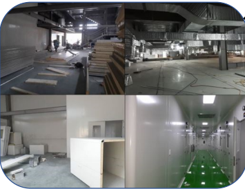 Dự án thi công phòng sạch - Sửa Chữa Cải Tạo Nhà Xưởng - Công Ty TNHH Thương Mại & Xây Dựng Hitech