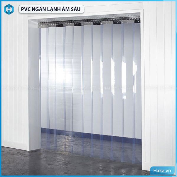 Rèm Nhựa PVC Ngăn Kho Lạnh - Mành Rèm HAKA - Công Ty TNHH Đầu Tư Sản Xuất HAKA