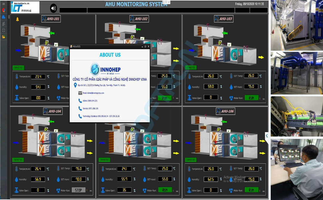 Hê thống Scada điều khiểu - Công Ty Cổ Phần Giải Pháp Công Nghệ Và Dịch Vụ Innohep Vina