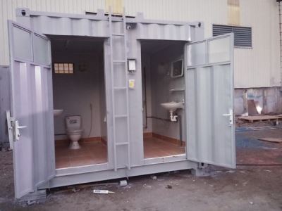 Container 10 feet toilet - Chi Nhánh - Công Ty Cổ Phần Hưng Phát Container