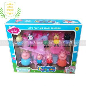 Bộ đồ chơi heo Peppa - Lina Toys - Đồ Chơi Trẻ Em Cao Cấp