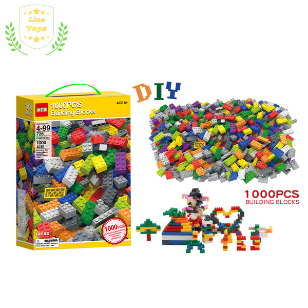 Bộ xếp hình Lego 1000 chi tiết - Lina Toys - Đồ Chơi Trẻ Em Cao Cấp