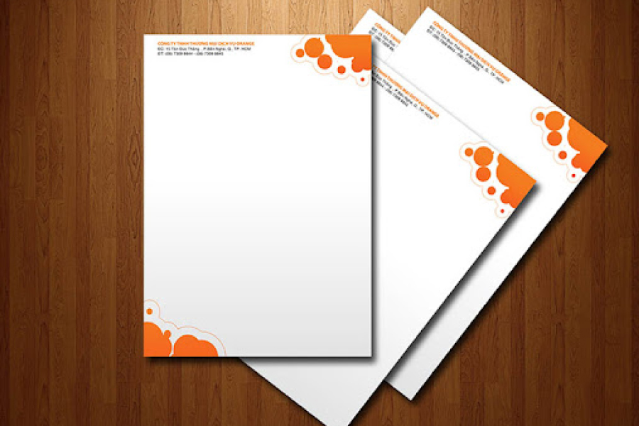 In giấy tiêu đề - In Nhanh Thanh Sơn - Công Ty TNHH In Nhanh Rẻ Thanh Sơn
