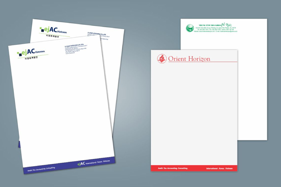 In giấy tiêu đề - In Nhanh Thanh Sơn - Công Ty TNHH In Nhanh Rẻ Thanh Sơn