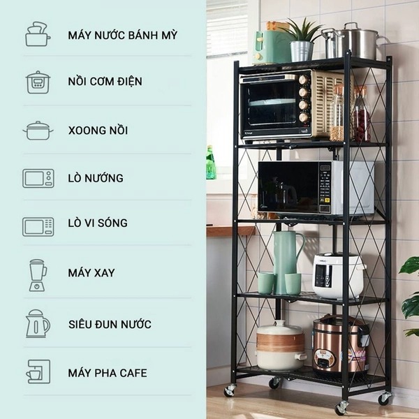 Kệ để đồ đa năng 4 tầng