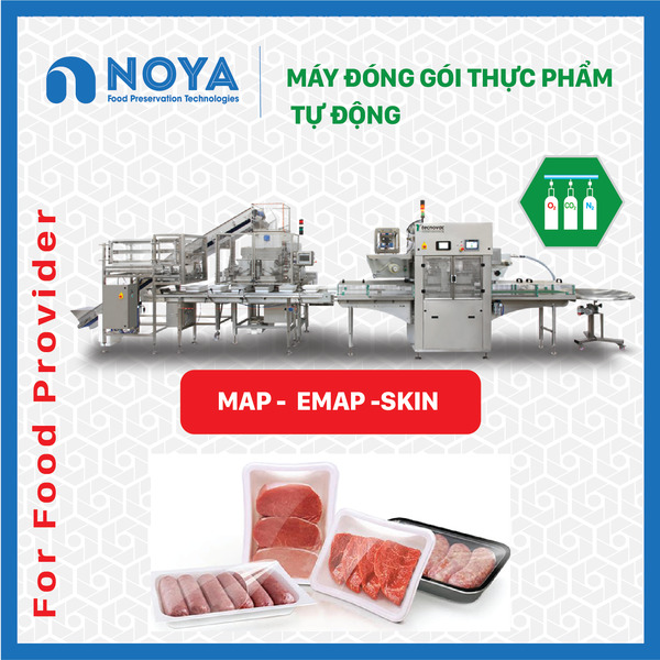 Noya Pack - máy đóng gói Khay - Giải Pháp Đóng Gói Noya Pack - Công Ty TNHH Thương Mại Và Dịch Vụ Kỹ Thuật Noya Pack