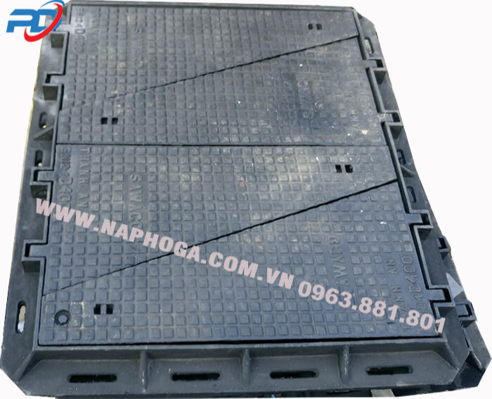 Nắp bể cáp 4 cánh lòng đường tải 40T-60T