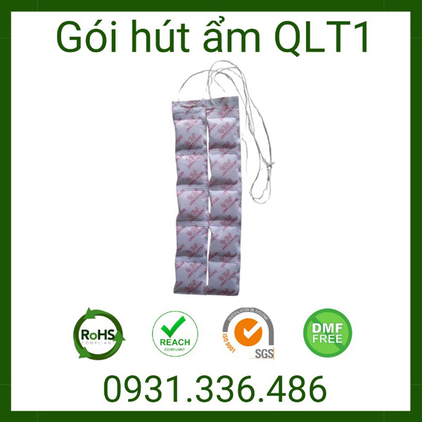 Dây treo chống ẩm silica gel hút ẩm 0.1kg, 0.5kg, 1kg, 1.25kg