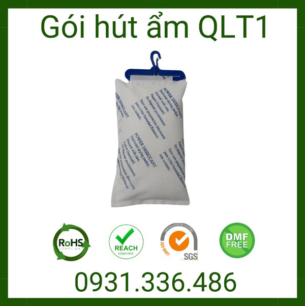 Dây treo bột hút ẩm, silica gel hút ẩm 0.5kg, 1kg