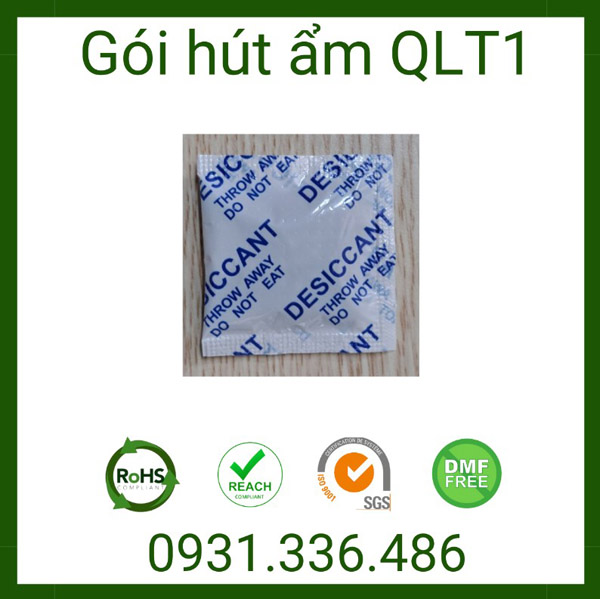 Gói hút ẩm clay 2g vỏ nilon trắng mờ - Gói Hút ẩm QLT1 - Công Ty TNHH Một Thành Viên QLT1