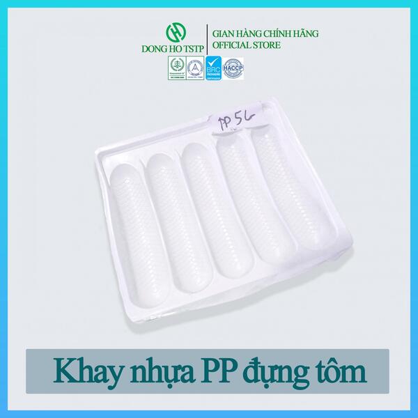 Khay nhựa PP đựng tôm