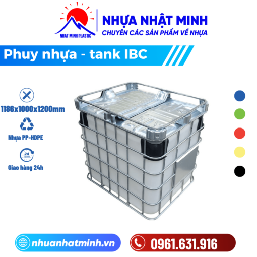 Tank 1000L không van - Nhựa Nhật Minh - Công Ty TNHH Nhựa Nhật Minh